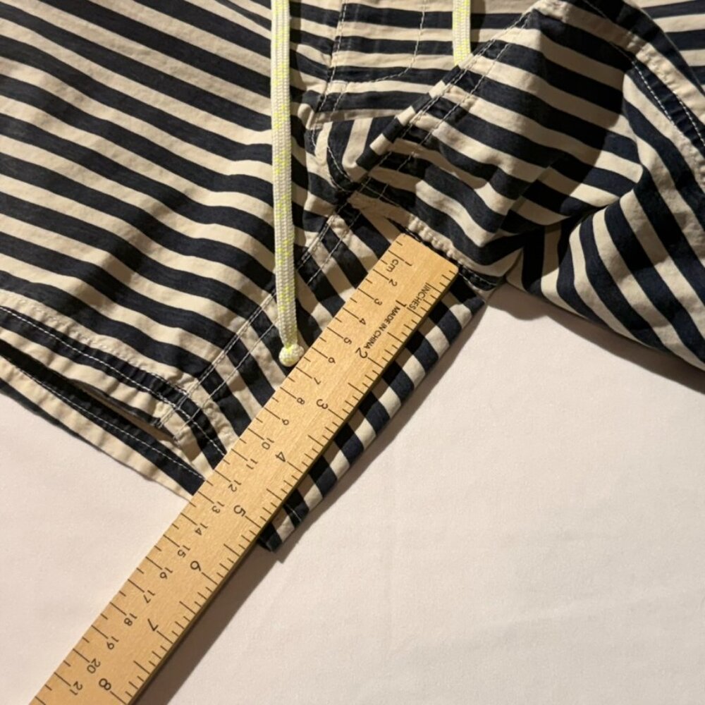 J.Crew Striped Shorts Women’s Size 0 Navy & White Nautical Summer Beach Casual - Picture 4 of 8